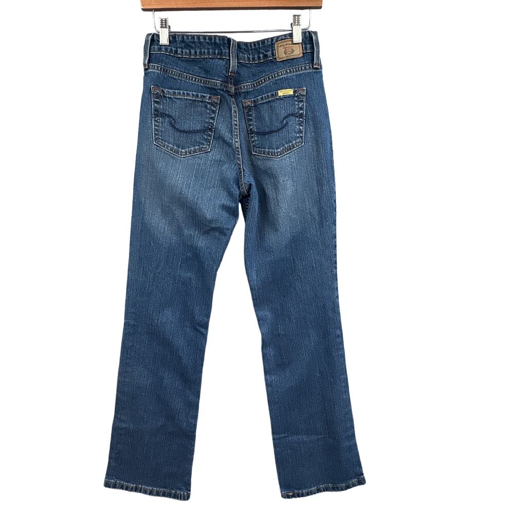 Y2K Levi Jeans 4M Signature Midrise Bootcut Straight Streetwear Classic Everyday